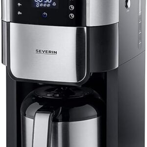 Severin KA 4814 Filterkoffiemachine met Bonenmaler, Timer en Thermoskan