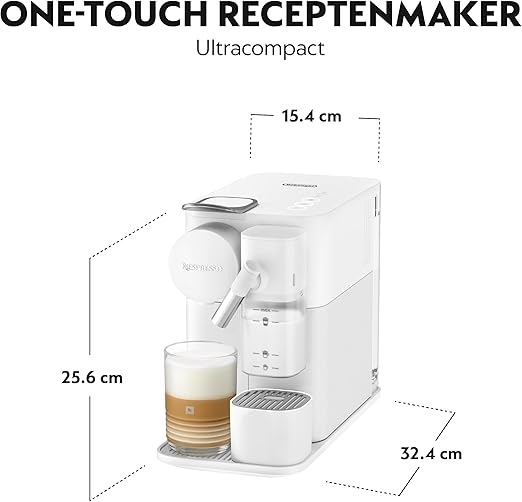 De’Longhi Nespresso Lattissima One EN510.W Koffiecupmachine met Automatisch Melksysteem - Afbeelding 2