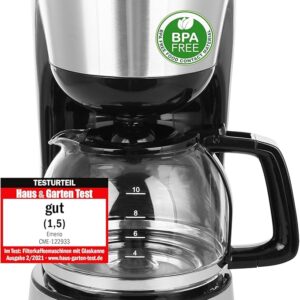 Emerio CME-122933 Filterkoffiemachine met Druppelstop en Warmhoudfunctie