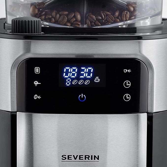 Severin KA 4814 Filterkoffiemachine met Bonenmaler, Timer en Thermoskan - Afbeelding 3