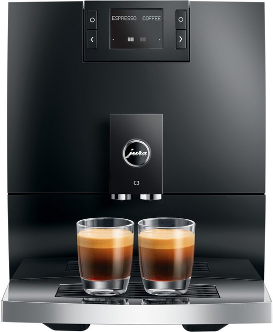 Jura C3 Piano Black volautomatische koffiemachine
