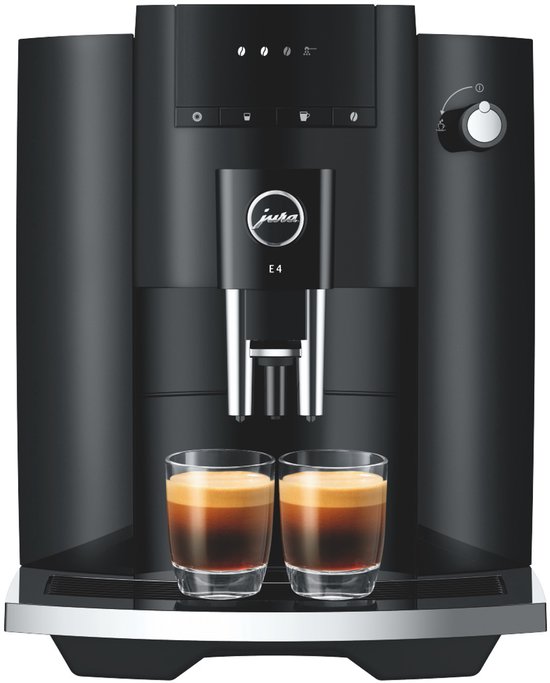JURA E4 Piano Black volautomatische koffiemachine