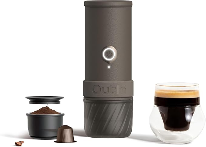 OutIn Mino draagbare elektrische espressomachine voor koffie onderweg