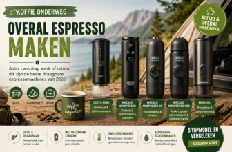 Koffie onderweg zo maak je overal espresso
