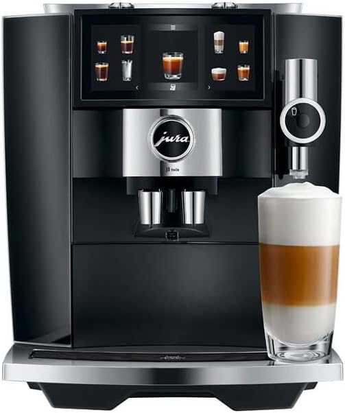 JURA J8 Twin Diamond slimme volautomatische koffiemachine met J.O.E. app
