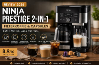 Ninja Prestige 2-in-1 alles-in-één koffiemachine of slimme marketing?