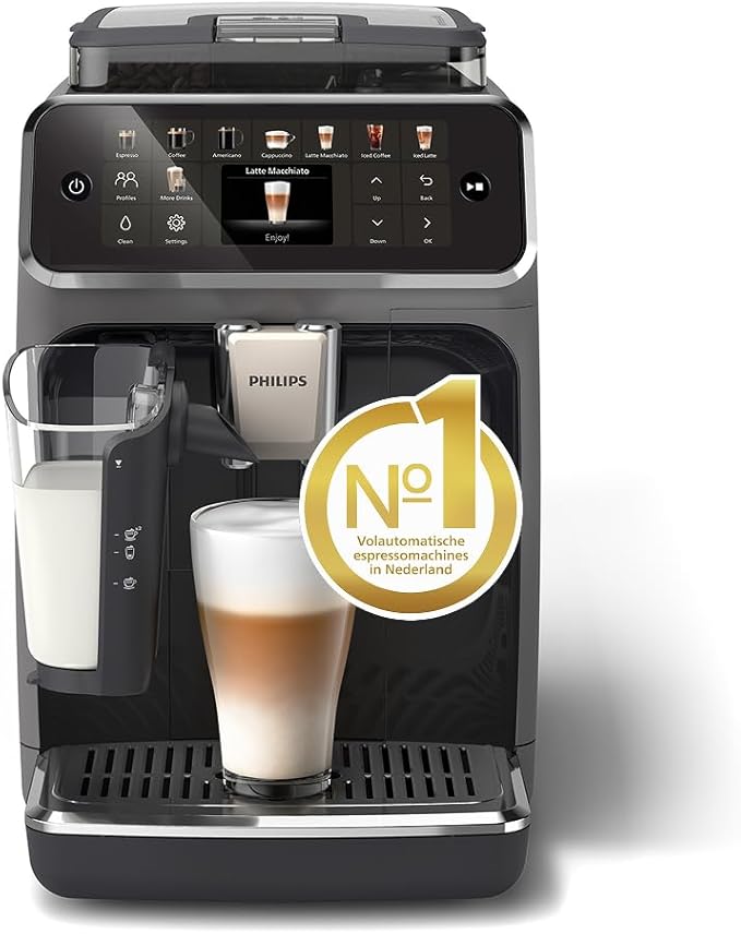 Philips 5500 serie volautomatische koffiemachine met app bediening