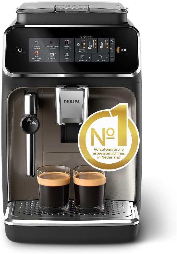 Philips 3300 Serie volautomaat – perfect voor decaf koffie
