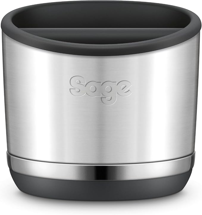 Sage The Knock Box 10 geborsteld roestvrij staal