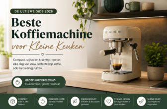 Beste Koffiemachine voor Kleine Keuken 2026 | Top 4 Compacte Modellen