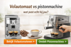 Volautomaat vs pistonmachine — wat past echt bij jou?