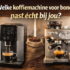 Beste budget koffiemachine onder de 80 euro